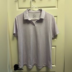 Ladies Nike Dri-Fit golf shirt size L